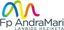 Logo del centro de formación profesional AndraMari.
